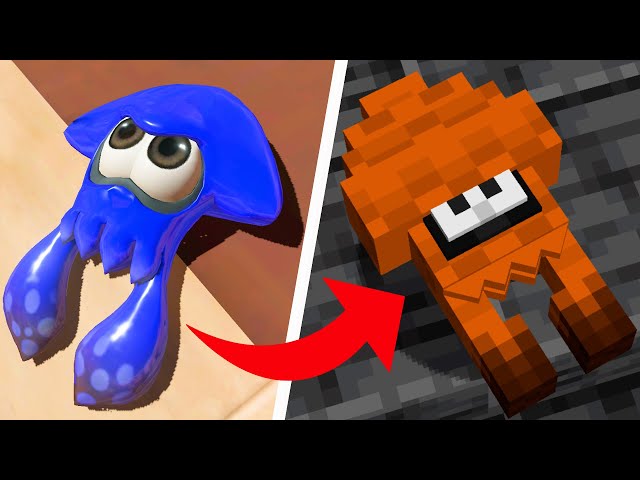 I Recreated Splatoon in Minecraft