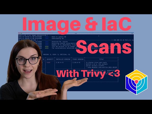 Cloud Security: Container image and IaC scanning with Trivy