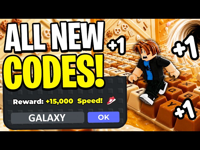 *NEW CODES* ALL WORKING CODES FOR +1 SPEED KEYBOARD ESCAPE 2026! ROBLOX SPEED KEYBOARD ESCAPE CODES
