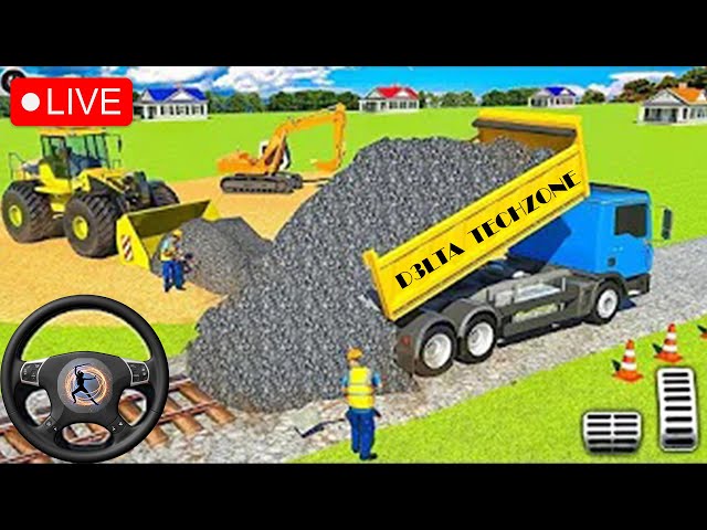 D3lta Live Stream D3lta Techzone LIVE JCB 3DX Backhoe Loader  Driving  Bus Simulator Indonesia 426