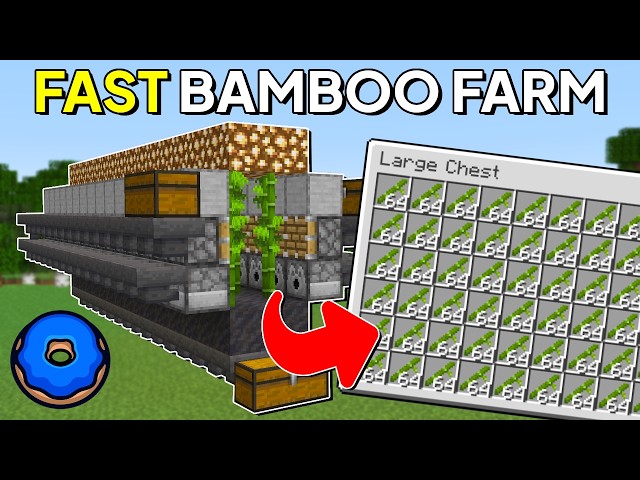 Bamboo Farm Donut SMP | 324K Per Hour!