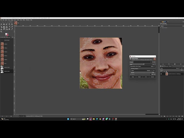 How To Create A Selective Color Effect in GIMP