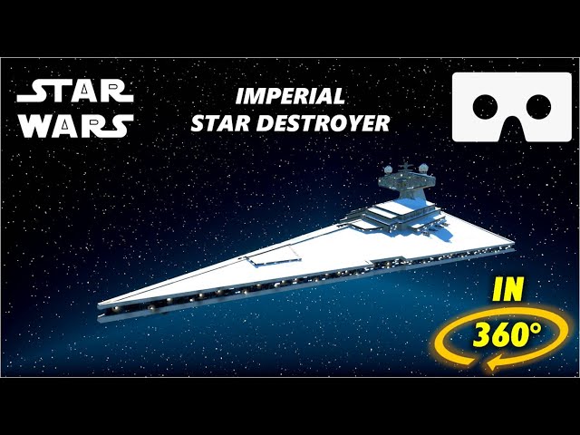 STAR WARS Imperial Star Destroyer in 360° - Fortnite Creative Map in VR 360