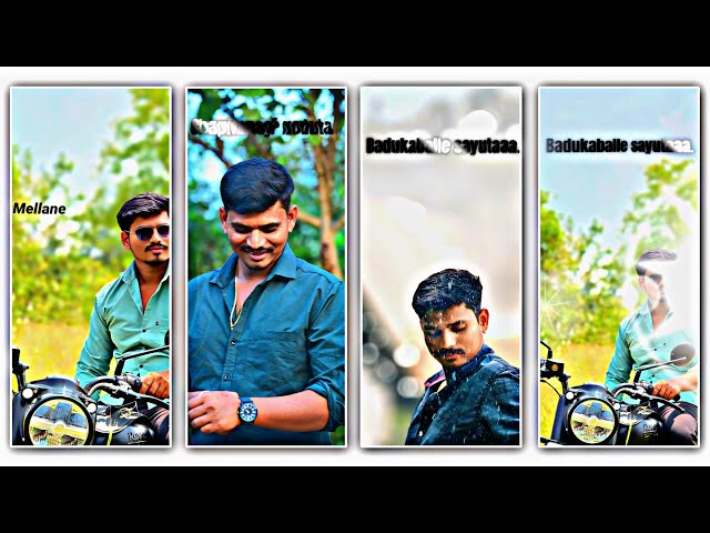 🤩NEW BOYS LOVE TRENDING LYRICS VIDEO EDITING KANNADA ALIGHT MOTION VIDEO KANNADA@MREDITINGSTUDIO1