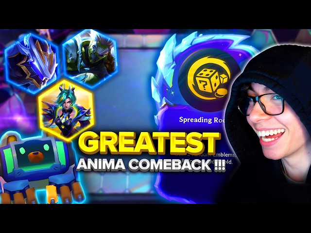 I Was Lose Streaking So I ROLLED For Anima... The Rest Is History!!! | TFT Set 17