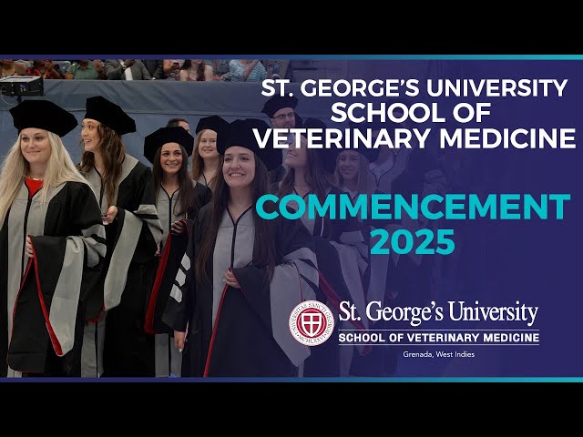 Graduación de la Facultad de Medicina Veterinaria de SGU 2025