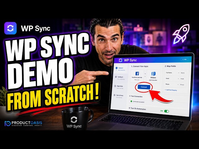 WP Sync Demo: Watch Me Build an Automation From Scratch
