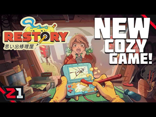 I Opened A COZY Streetside Shop To FIX Broken Electronics! Restory First Look!