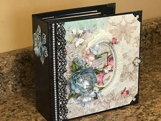 MINI ALBUM TUTORIAL PART 1 WONDERLAND SHELLIE GEIGLE JS HOBBIES AND CRAFTS