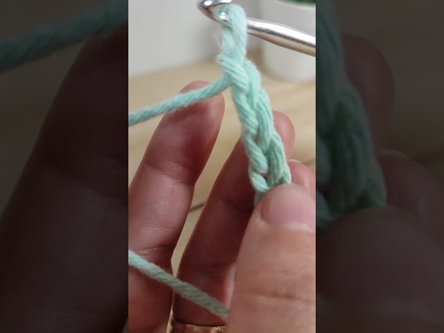 TIP 2 Como hacer cadenetas, cadenas o Punto cadena a CROCHET