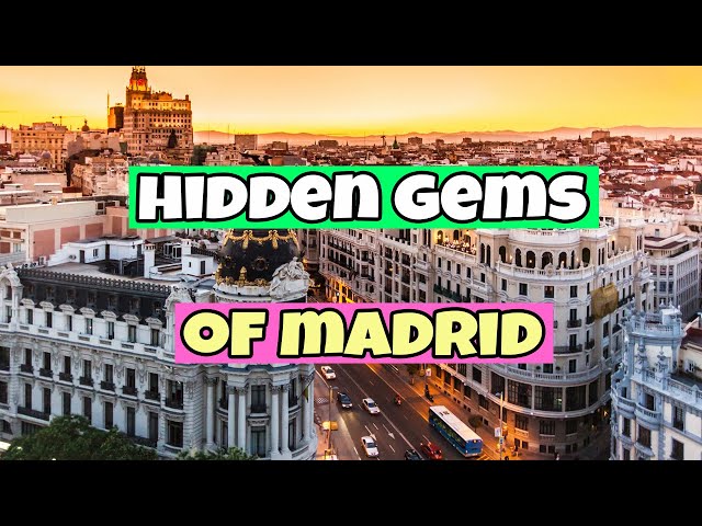 What are the Best SECRET PLACES in Madrid? | Hidden Gems 2023