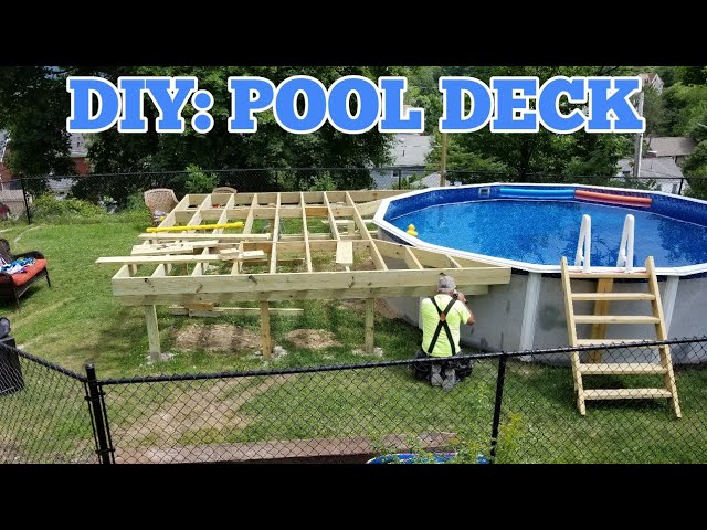 DIY: How to build a pool deck (under $500)