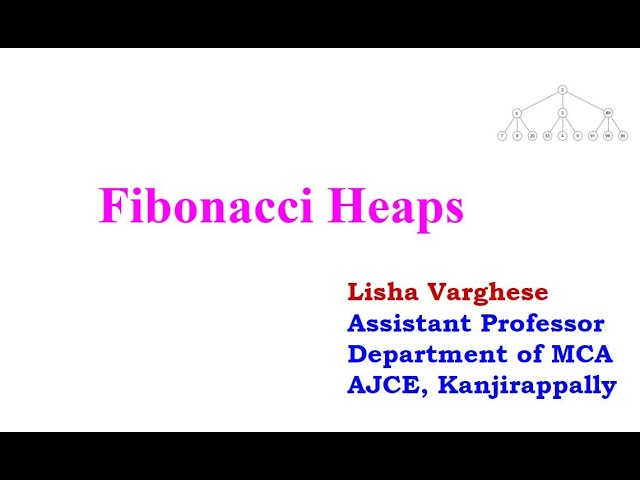 ADS Fibonacci Heaps