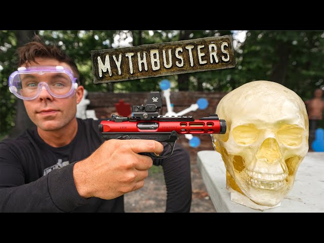 How LETHAL is 22LR at Point Blank Range?! (The Assassins Bullet)