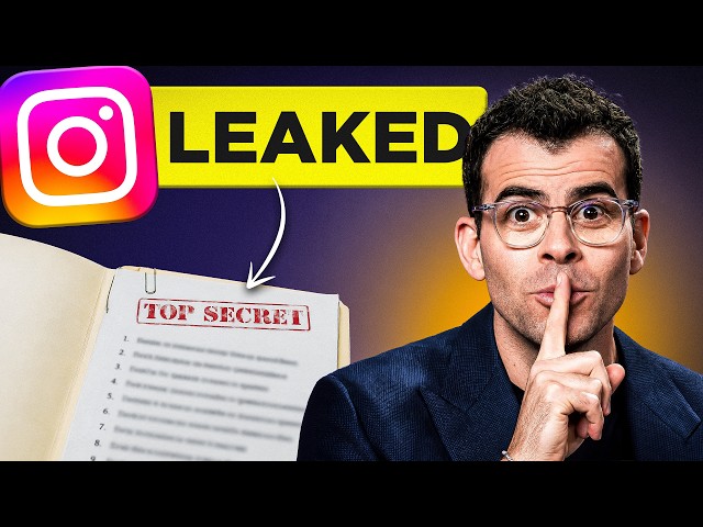 NEW Instagram Algorithm Update | 10 Leaks Direct from the CEO
