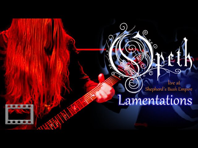 Opeth - Lamentations ( Live at Shepherd's Bush Empire 2003 ) Full Concert 16:9 HQ