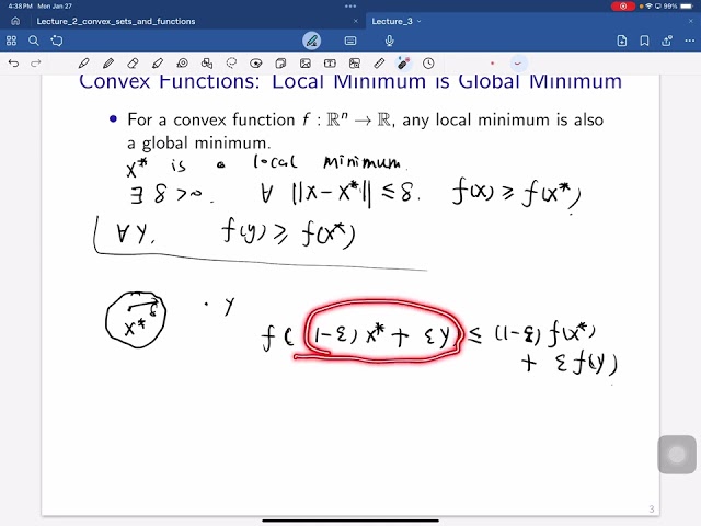 Lecture 3 Unconstrained Optimization