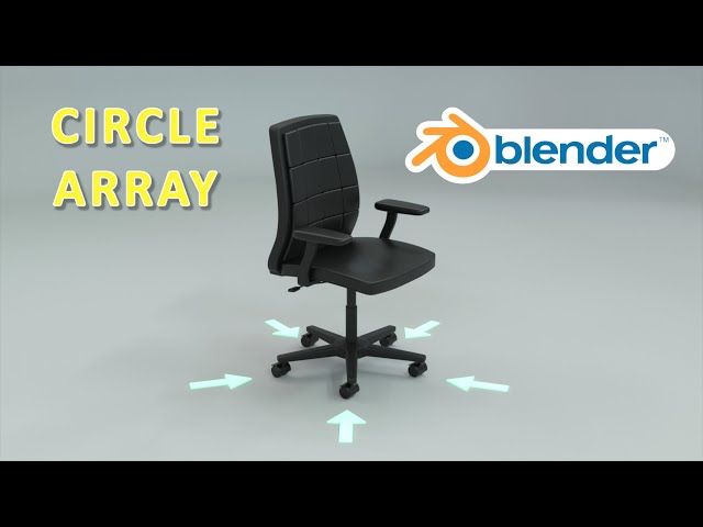 How to Create a Circle Array in Blender | Easy Array Modifier Tutorial for Beginners