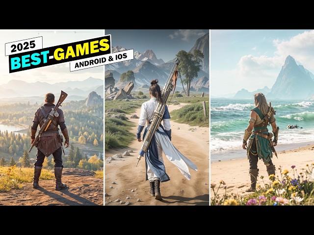 Top 10 Best Mobile Games of 2025 – AAA Games on Your Phone!