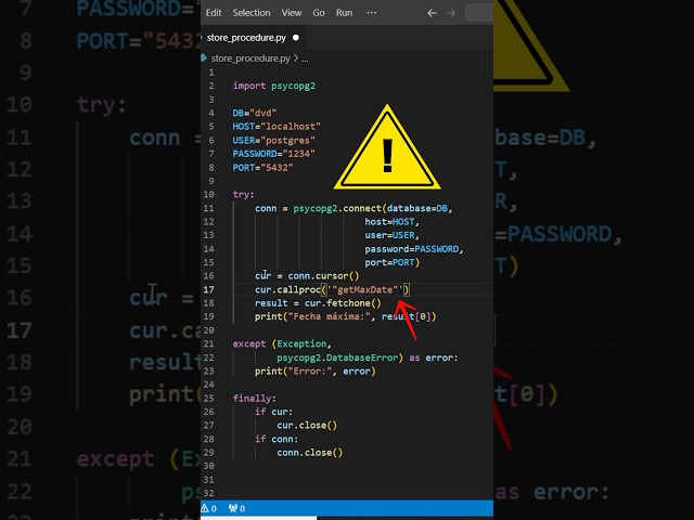 PART II Stored Procedures in SQL. #python #programming #postgresql #databases