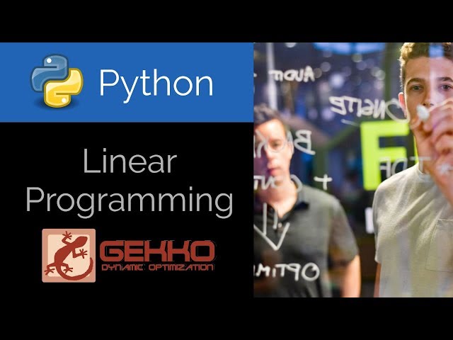 Linear Programming in Python