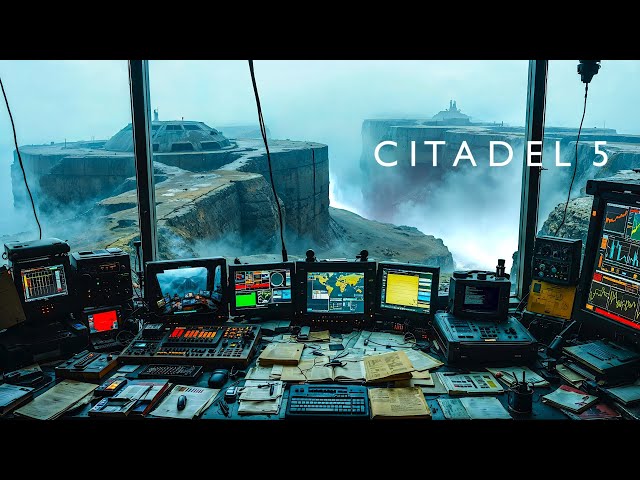 CITADEL 5 Mountain Outpost | Relaxing Sci-Fi Ambience for Focus & Sleep 4K