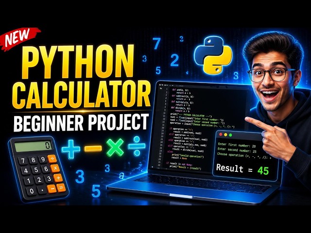 Build a Simple Calculator in Python | Beginner Python Project