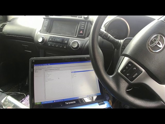How to customise your Prado with Toyota techstream