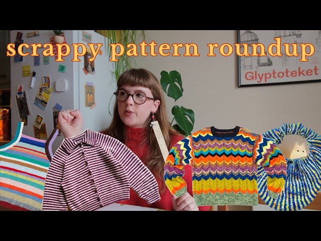10 scrappy projects and stashbusting ideas! || Pattern Roundup