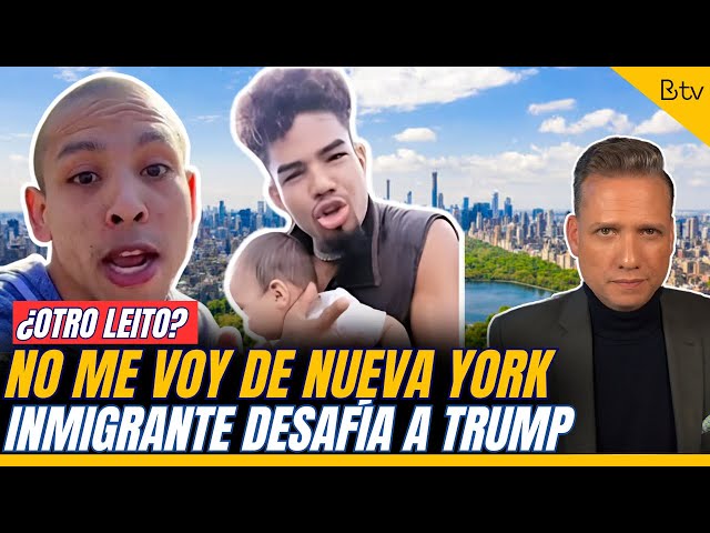 NO ME VOY DE NY: ¿Inmigrante venezolano desafía a TRUMP?
