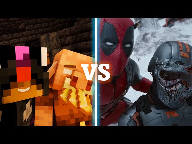 Deadpool és Rozsomák Intró | Film Vs Minecraft Animáció