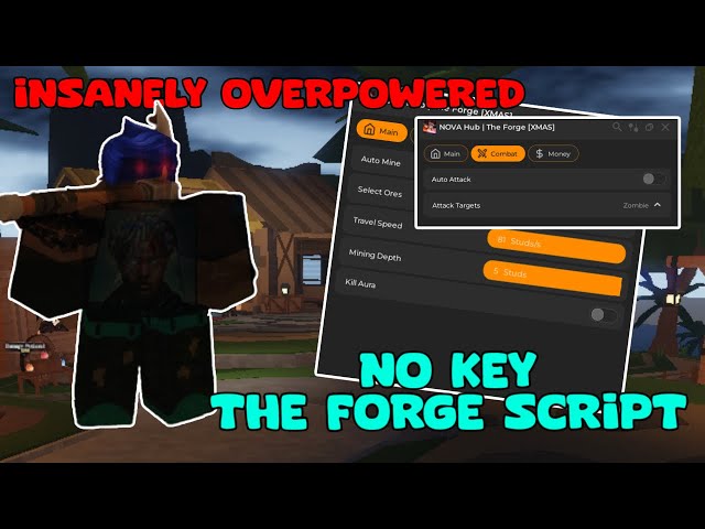 The Forge Script *NO KEY* [ AUTO FARM,  AUTO FORGE, AUTO QUEST & MORE. ]