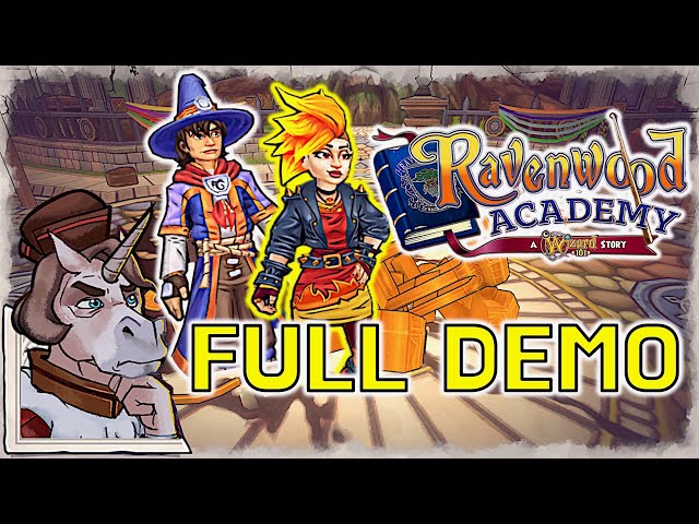 Wizard101 - Ravenwood Academy FULL Demo Playthrough!