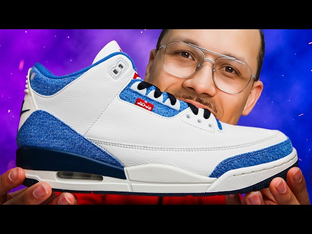 Air Jordan 3 Levi's ASW LA Exclusive White & Denim