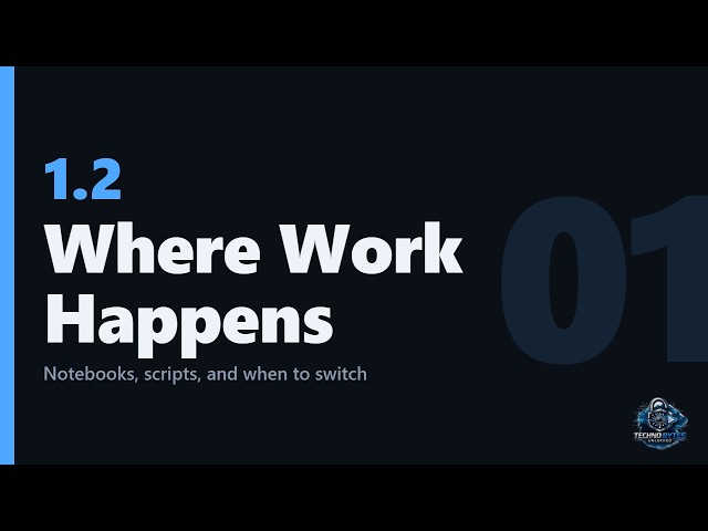 Jupyter vs Scripts: Where Data Work Happens
