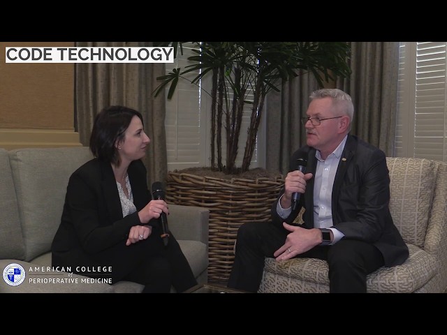 CODE Technology talking with Jack Davis, MSN, RN, ONC at OVBC Conference 2020