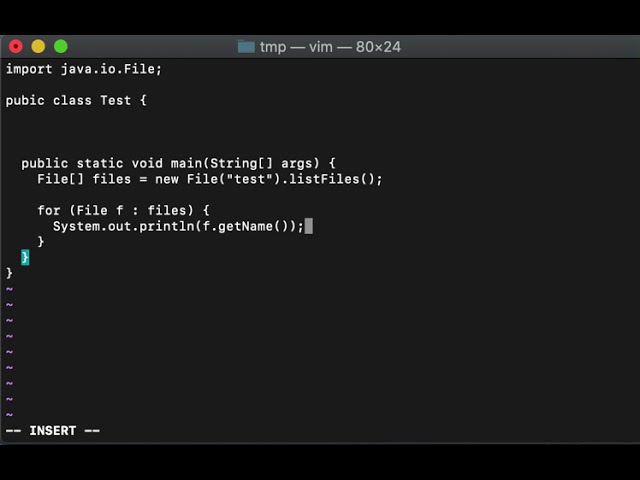 Java | List Files In A Directory