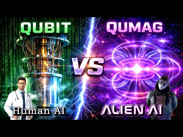 Quantum Computer Made of Magnetic Fields? Qubit vs QUMAG | Magnetic Orbitals