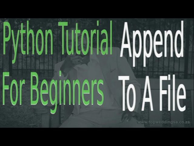 Become Proficient In Python Programming JT Devs| Append To A File 2022