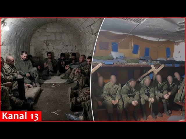 Dozens of Russian soldiers who refused to participate in the war were locked in a basement