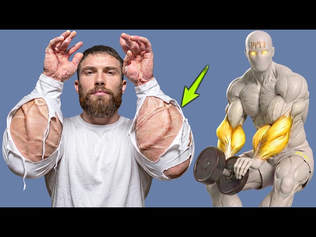 7 Dumbbell Exercises to Get Big Forearms 🔥