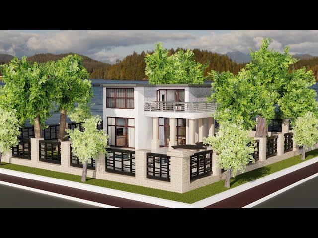 Villa - Blender Speed Modelling