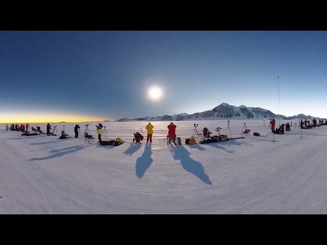 Total Solar Eclipse 2021 at Union Glacier, Antarctica - 360° Experience