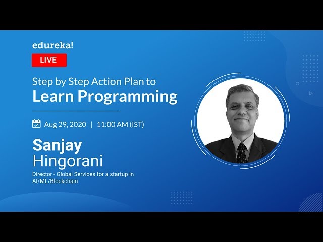 Step by step action plan to Learn Programming | Learn Programming from Scratch | Edureka Live