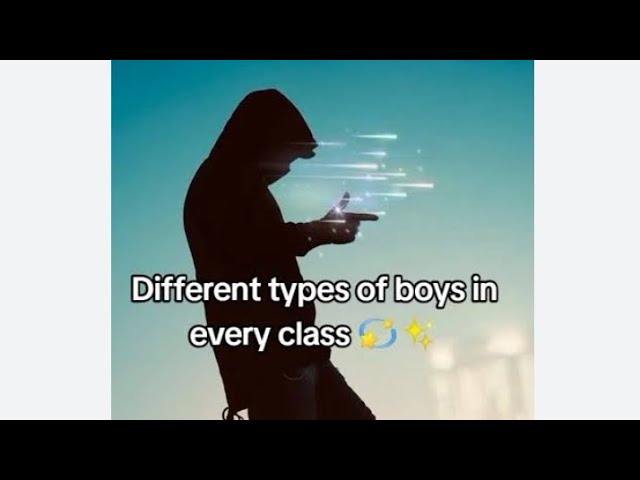 Different types of boys in school #comedy #scripted comedy #School