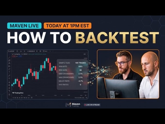Maven LIVE - How to Backtest