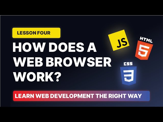 Understand how web browsers work in just one minute | Learn Website development the right way
