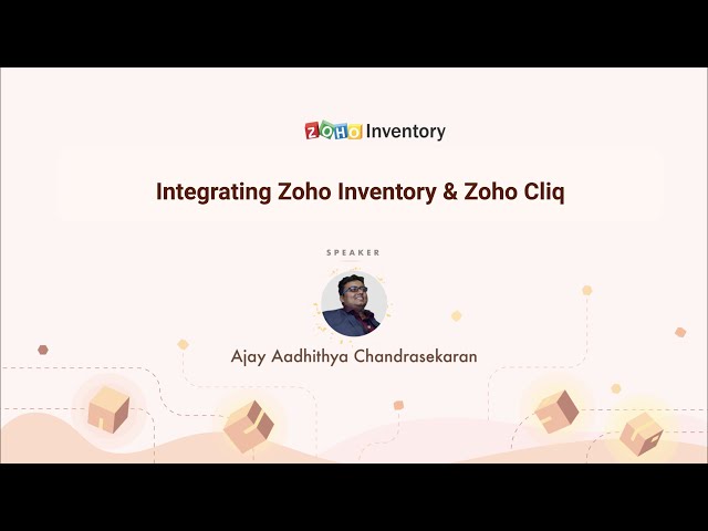 Integrating Zoho Inventory and Zoho Cliq