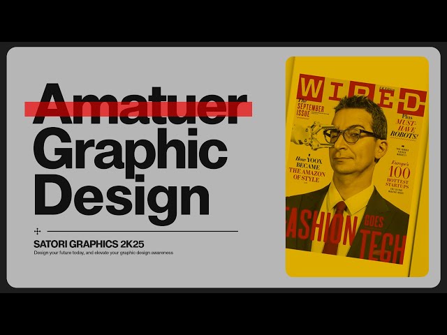 13 Tips To Stop Being An Amateur Graphic Designer FOREVER