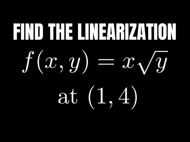 Find the Linearization L(x, y) of f(x, y) = sqrt(x)y at (1, 4)